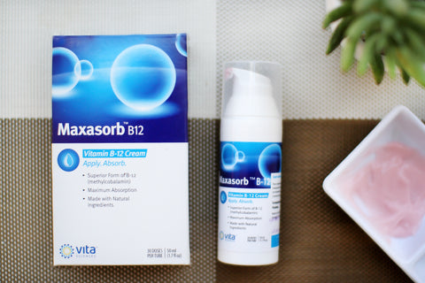Maxasorb B12 Cream 6 Pack – Vitamin B12 Topical Cream