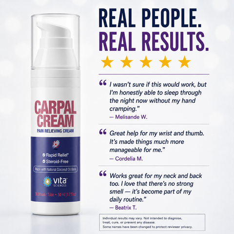 Carpal Cream – Carpal Tunnel Comfort Cream