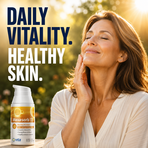 Maxasorb D3 Cream – Vitamin D3 Topical Cream 2000 IU