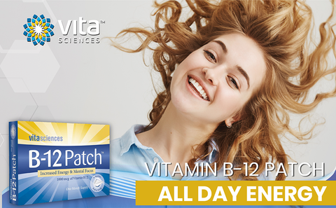 Vitamin B12 Energy Patch –  Topical B12 with Selenium