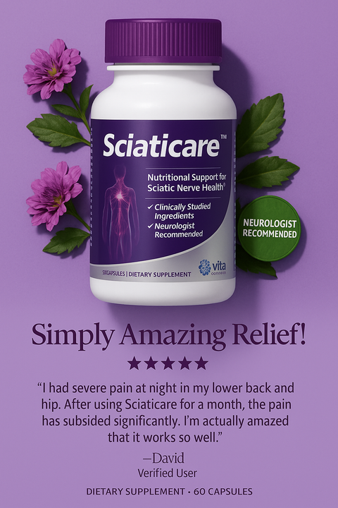 Sciaticare 6 Pack – Sciatica Nerve Support Capsules