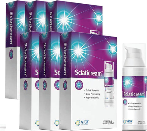 Sciaticream 6 Pack – Sciatica Relief Cream