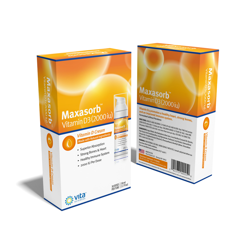 Maxasorb D3 Cream 2000 iu